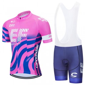 Set Fietsshirt + Korte Koersbroek 2020 EF Pro Cycling Dames N001
